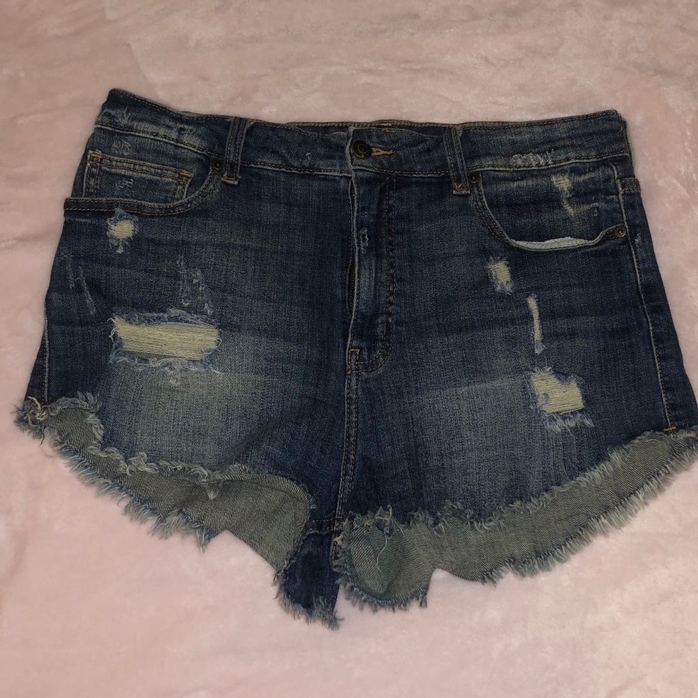 eunina lulu high rise shorts